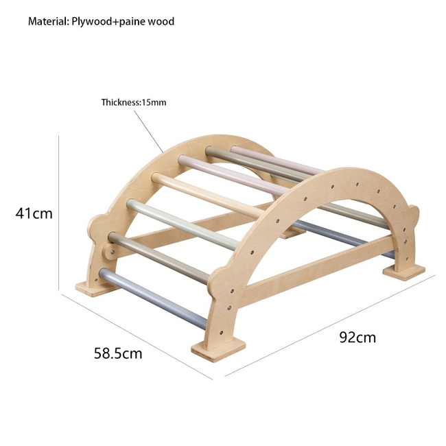 Moni Ξύλινη Αψίδα Αναρρίχησης Montessori Pikler - PH13G030 3801005601264