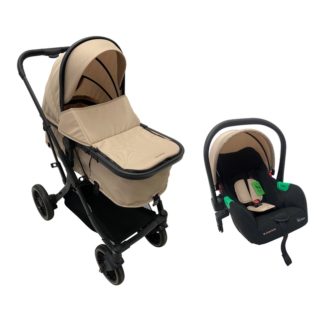 Kikka Boo Stroller 3in1 transf. seat One Beige 31001010238