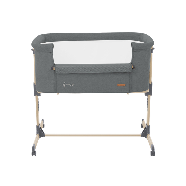 Kikka Boo Bedside crib Amaris Dark Grey 31003020096