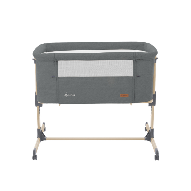 Kikka Boo Bedside crib Amaris Dark Grey 31003020096