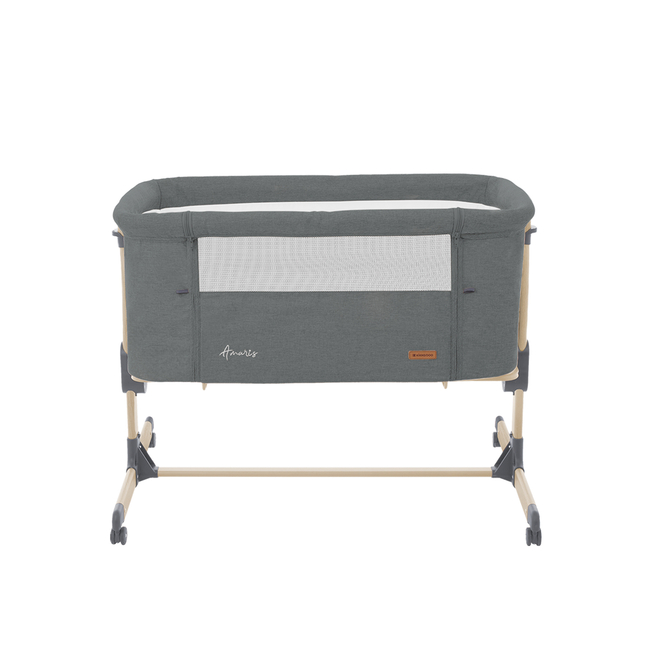 Kikka Boo Bedside crib Amaris Dark Grey 31003020096