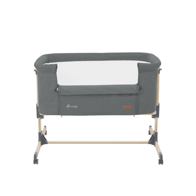 Kikka Boo Bedside crib Amaris Dark Grey 31003020096