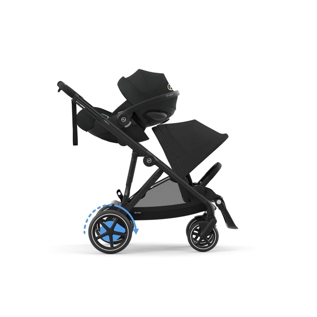 Cybex e-Gazelle S BLK Παιδικό Καρότσι Moon Black 524000517