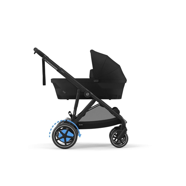 Cybex e-Gazelle S BLK Παιδικό Καρότσι Moon Black 524000517