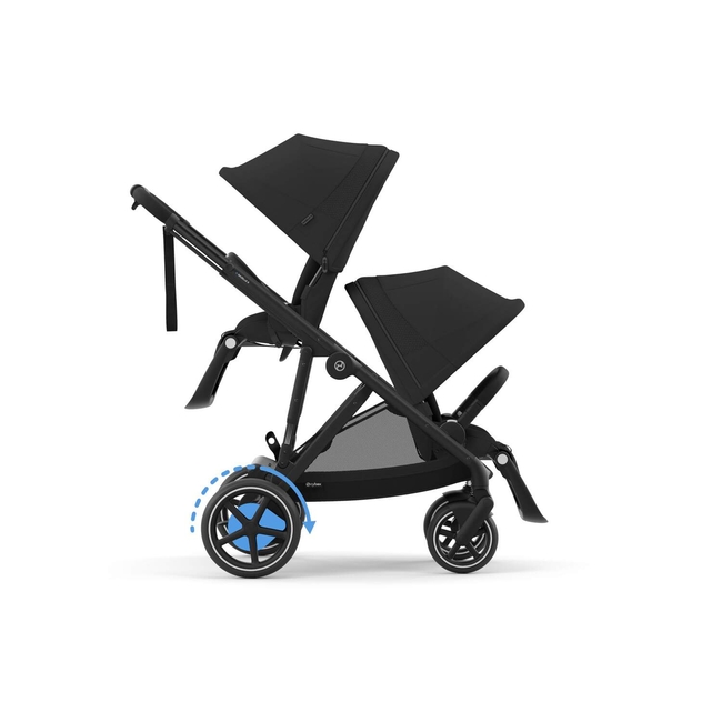 Cybex e-Gazelle S BLK Παιδικό Καρότσι Moon Black 524000517