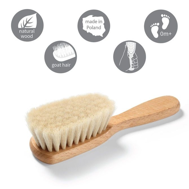 BabyOno 799  Brush with natural bristles