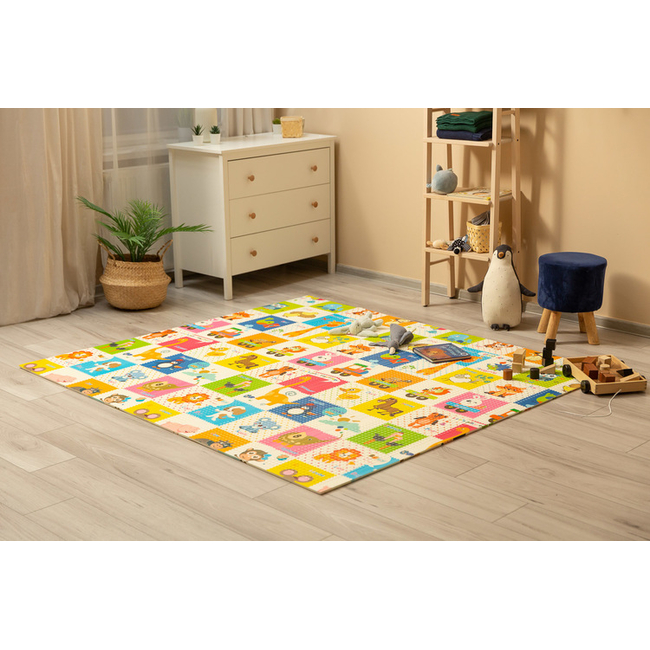 Caretero MULTIFUNCTIONAL MAT ANIMALS TOYZ-1112