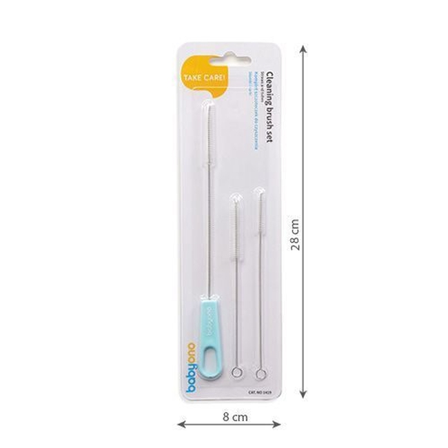 BabyOno 1419 Straws and tubes cleaning brushes