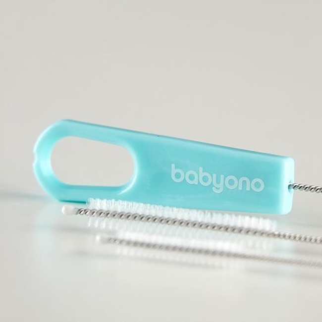 BabyOno 1419 Καλαμάκια και βούρτσες καθαρισμού Θηλών 3 τεμάχια