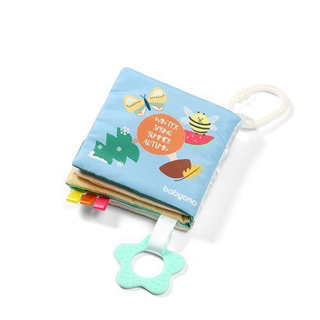 BabyOno 1511 SEASONS SENSORY BOOK ON-736