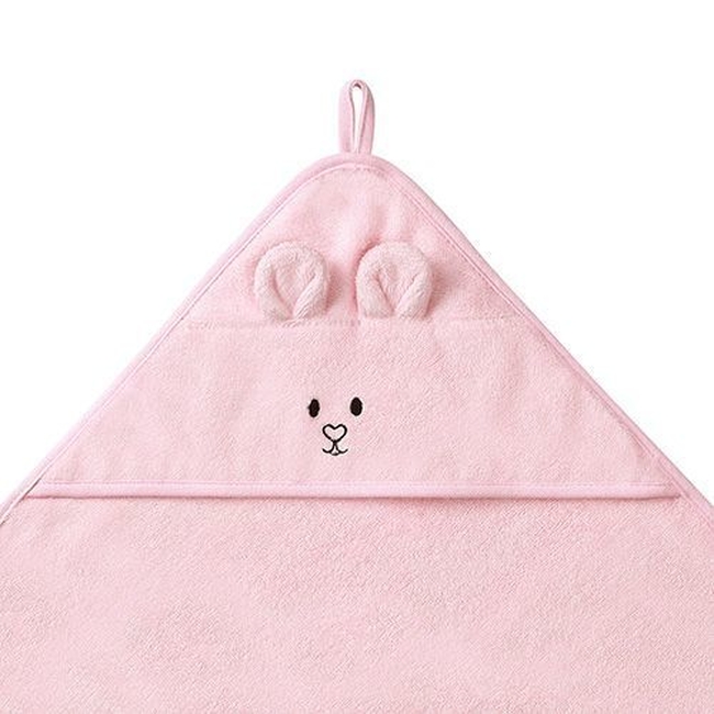 BabyOno 1553/01 BATH WEAR. BAMBOO 100 X 100 PINK ONO-98651