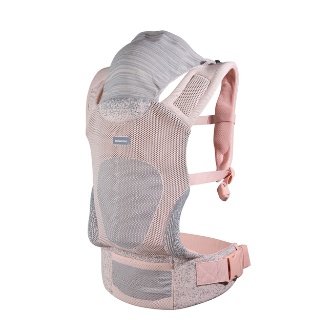 Kikka Boo Carrier Hoody Fly Μάρσιπος έως 15 kg πλεκτό ροζ 31108010061