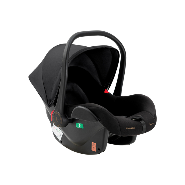 Kikka Boo Stroller 3in1 with plastic carrycot Irene Black 2024 31001010251