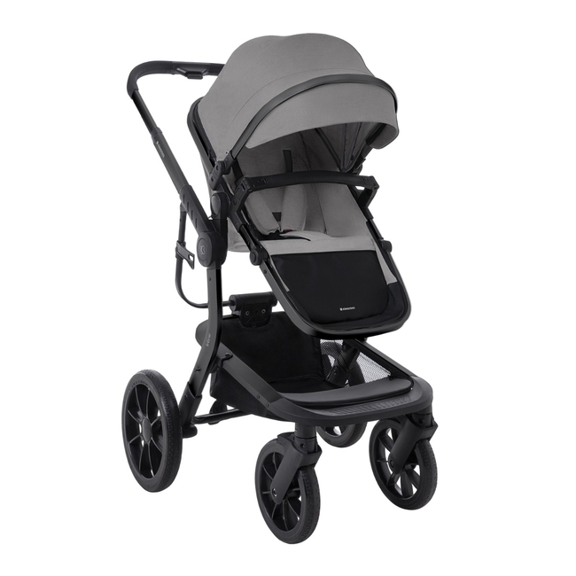 Kikka Boo Stroller 3in1 with plastic carrycot Irene Light Grey 2024 31001010253