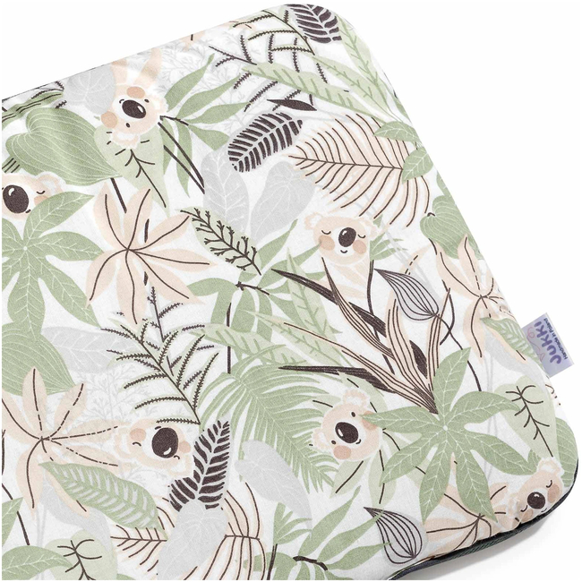 JUKKI baby pillow 30x40cm Koala Jungle Olive Velvet 5904506822171