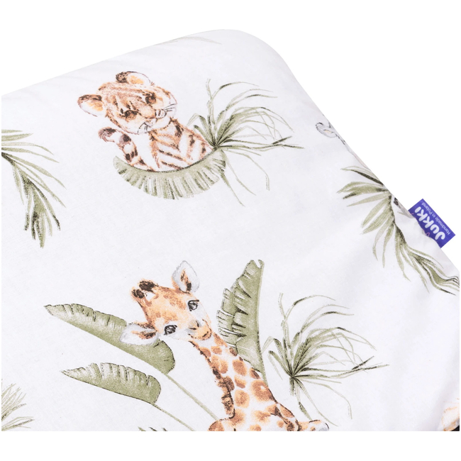 JUKKI baby pillow 30x40cm Savanna Fun Olive velvet 5904506809899