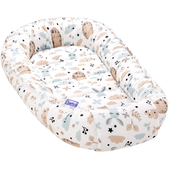 Jukki Baby Nest Cocoon Φωλιά Για Βρέφη 100x55 Διπλής Όψης Friends Forever 5904506815876