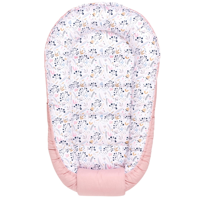 Jukki Baby Nest Cocoon - Φωλιά Για Βρέφη 100x55 Διπλής Όψης Soft Meadow 5904506804214