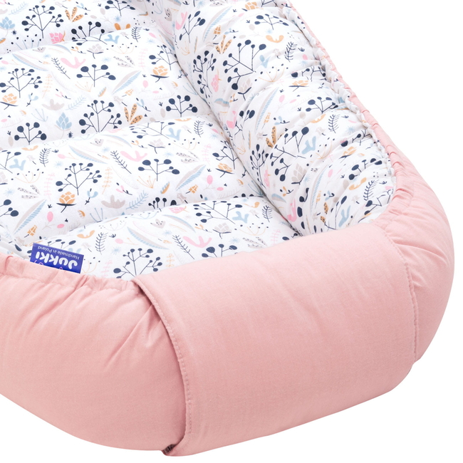 Jukki Baby Nest Cocoon - Φωλιά Για Βρέφη 100x55 Διπλής Όψης Soft Meadow 5904506804214