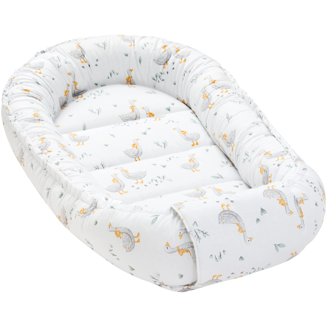 Jukki Baby Nest Cocoon Φωλιά Για Βρέφη 100x55 Διπλής Όψης Madam Goose 5904506819362