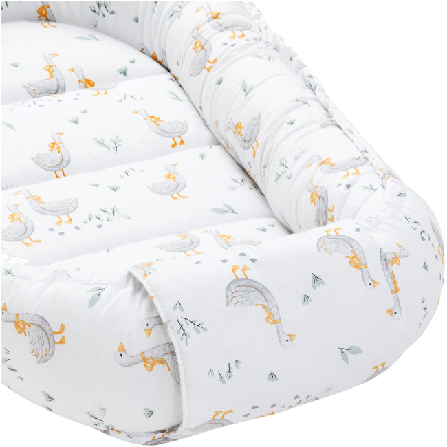 Jukki Baby Nest Cocoon Φωλιά Για Βρέφη 100x55 Διπλής Όψης Madam Goose 5904506819362