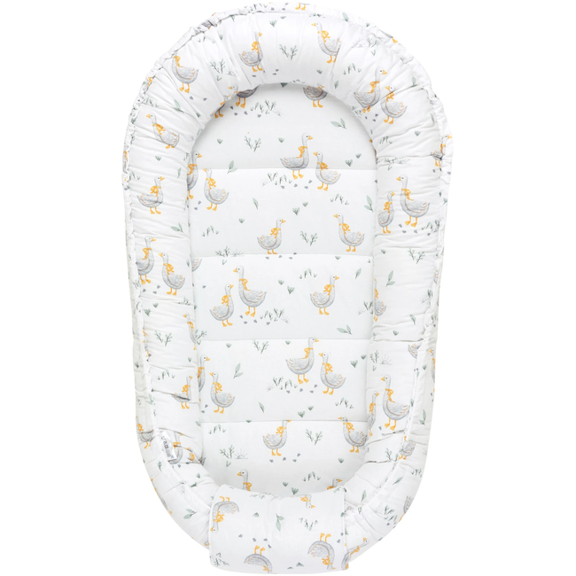 Jukki Baby Nest Cocoon Φωλιά Για Βρέφη 100x55 Διπλής Όψης Madam Goose 5904506819362