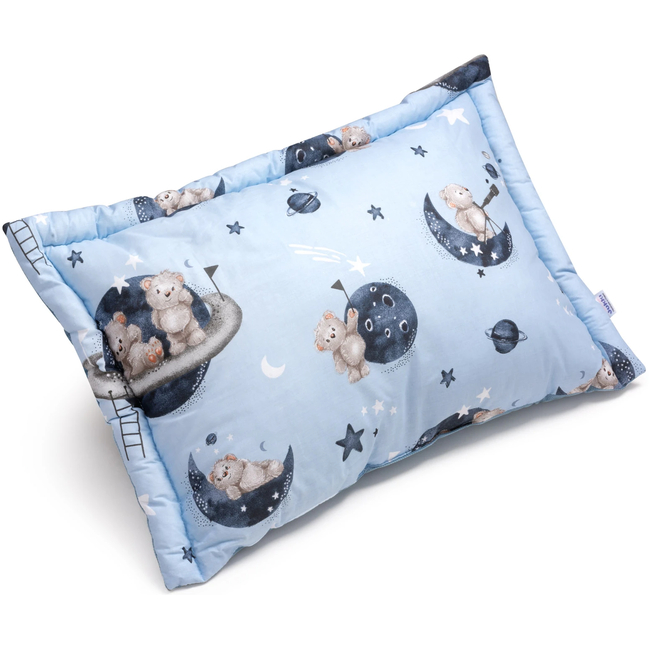 JUKKI Παιδικό Μαξιλάρι 40x60cm Astro Bear Denim βελούδο 5904506820672