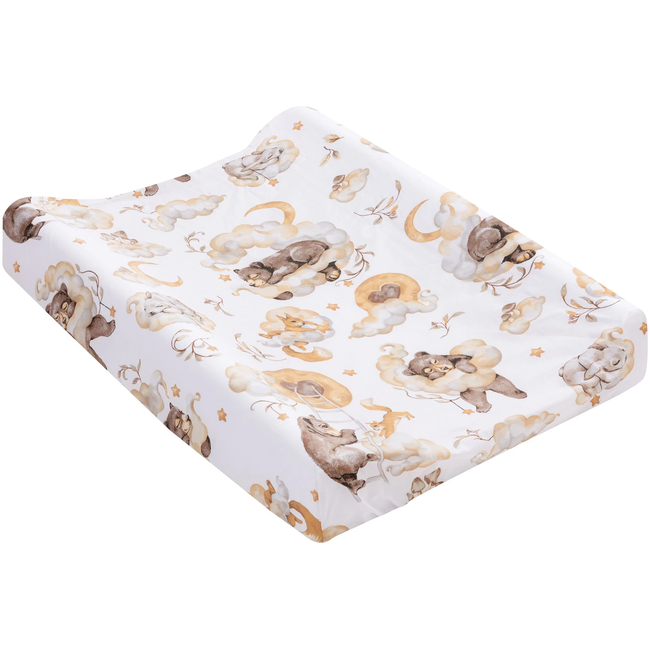 JUKKI Sheet Changing table cover 50x70cm  Sweet Teddy 5904506820320