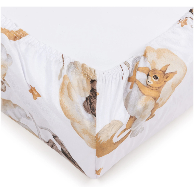 JUKKI Sheet Changing table cover 50x70cm  Sweet Teddy 5904506820320