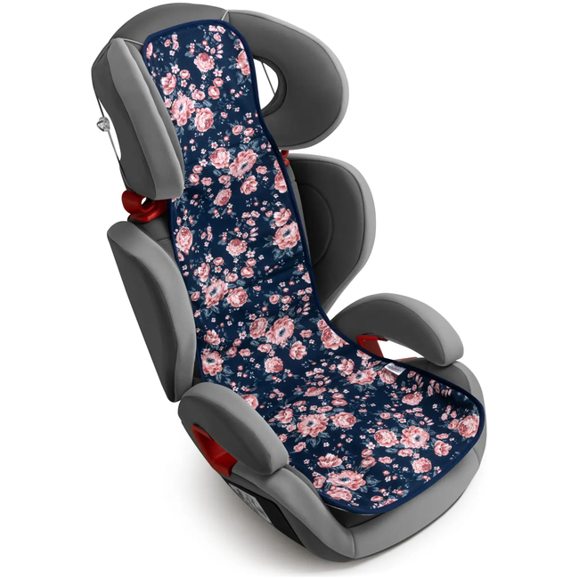 Jukki Anti-sweat cover for child car seat XL – Roses Night