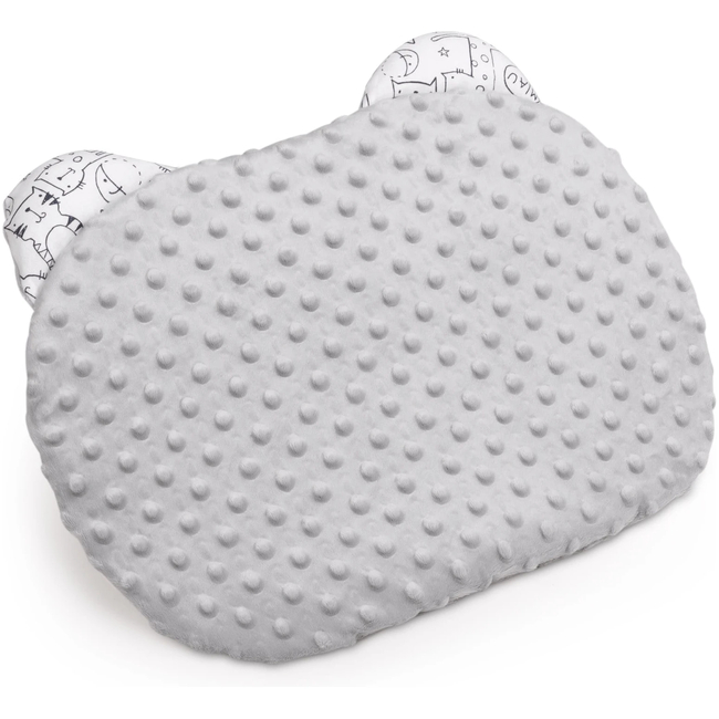 JUKKI Flat Pillow Hello Kitten Grey Minky 5904506817535