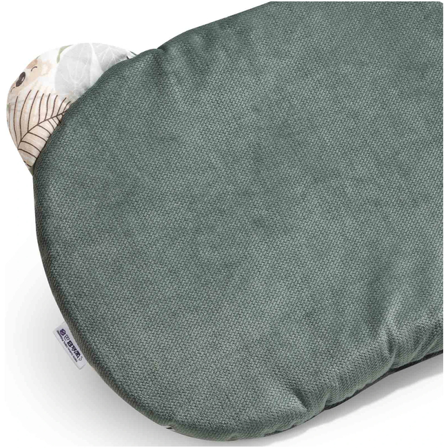 JUKKI Flat Pillow Koala Bear Jungle Olive Velvet 5904506822188