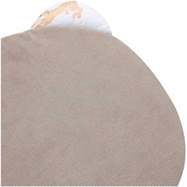 JUKKI Flat Pillow Sweet Teddy Latte Velvet 5904506818181