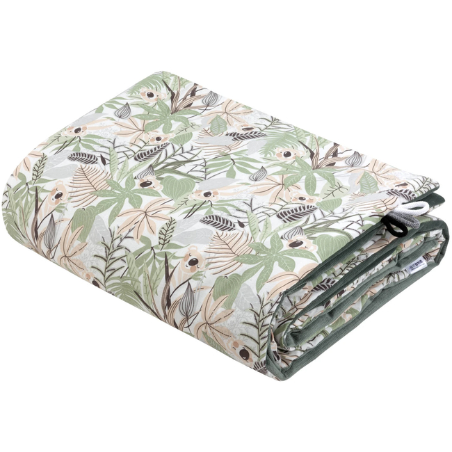 JUKKI Soft Baby Blanket 100x140cm Koala Jungle Olive 5904506822126