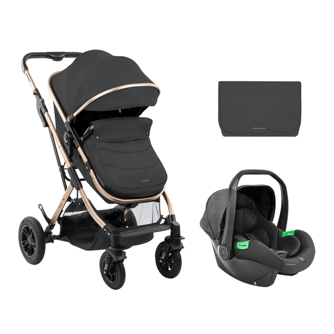 Stroller 3in1 transf. seat Kaia Dark Grey 2024 31001010240