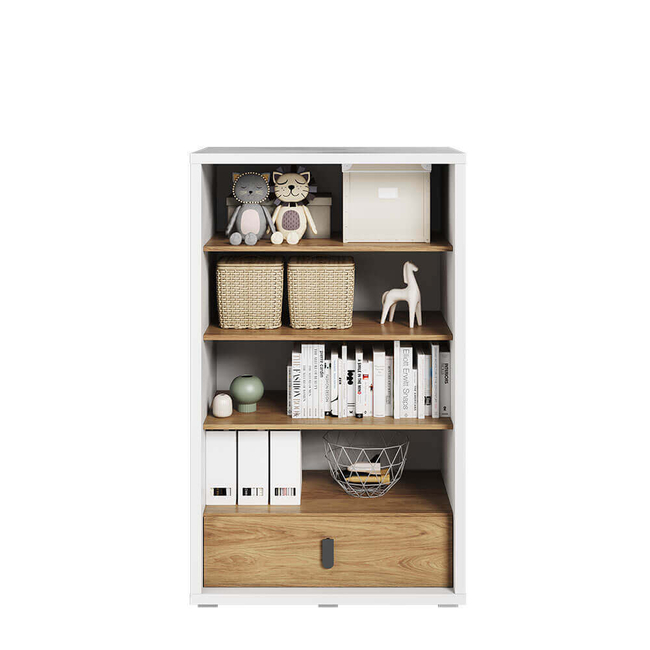 Bookcase 85x141x41cm SIMI MS-10