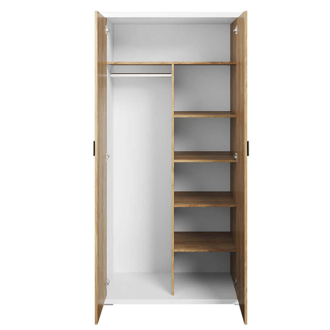 Wardrobe 100x200x55cm SIMI MS-02