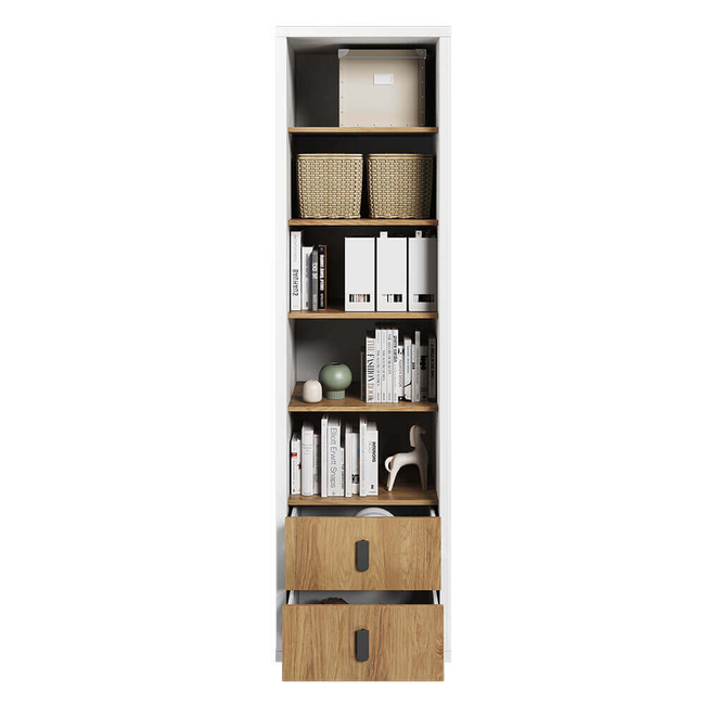 Bookcase 55x200x55cm SIMI MS-03