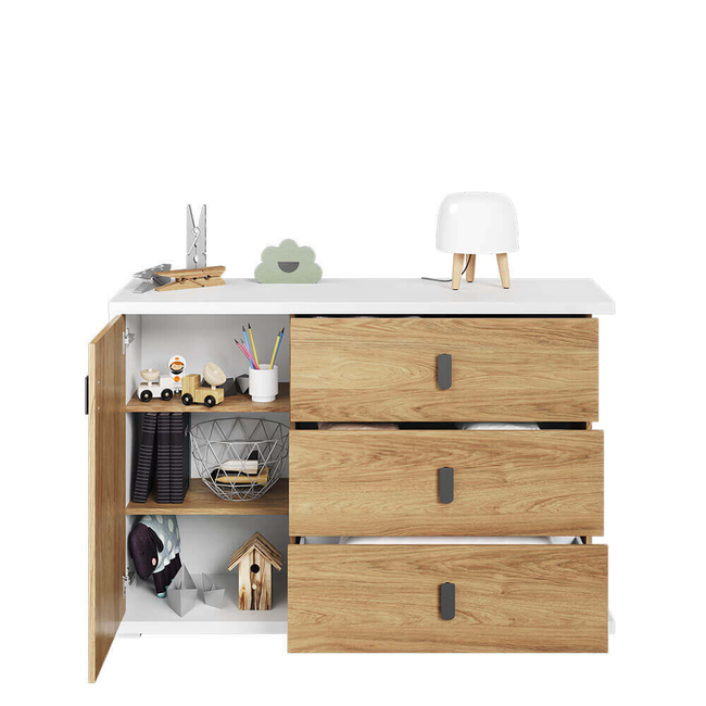 Teenagers Chest of drawers 135x90x41cm SIMI MS-05