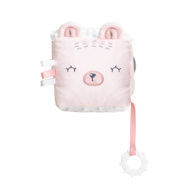 Kikka Boo Plush cube Bear with me Pink 31201010394