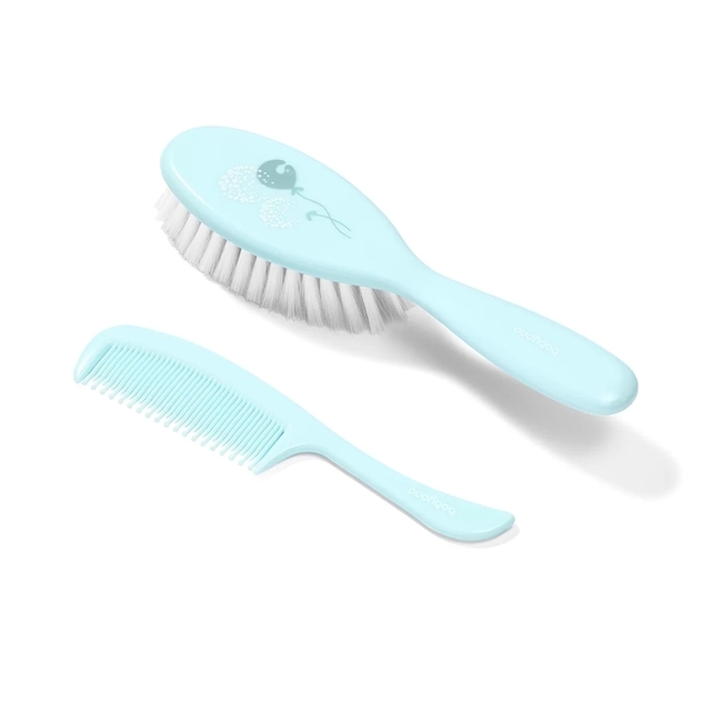 BabyOno 569/04 brush and comb supersoft bristles mint BabyOno ONO-0974