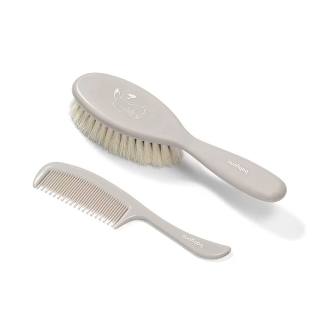 BabyOno 568/03 BRUSH AND COMB NATURAL SUPERSOFT BRISTLES BabyOno ONO-0963