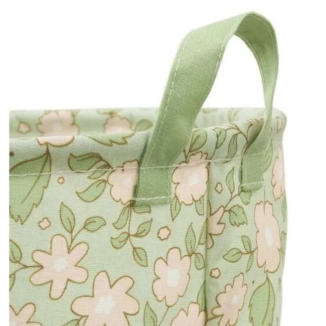 A Little Lovely Company: Blossoms-Sage Storage Basket