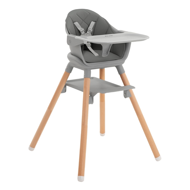 Kikka Boo Highchair 2in1 Woody Grey 2024 31004010173