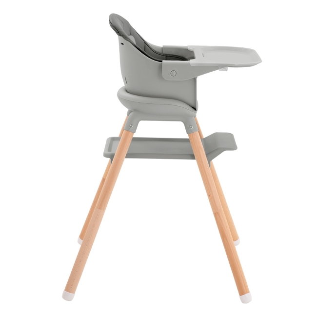 Kikka Boo Highchair 2in1 Woody Grey 2024 31004010173